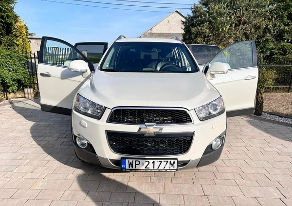 Chevrolet Captiva cena 33000 przebieg: 266000, rok produkcji 2012 z Płock małe 172